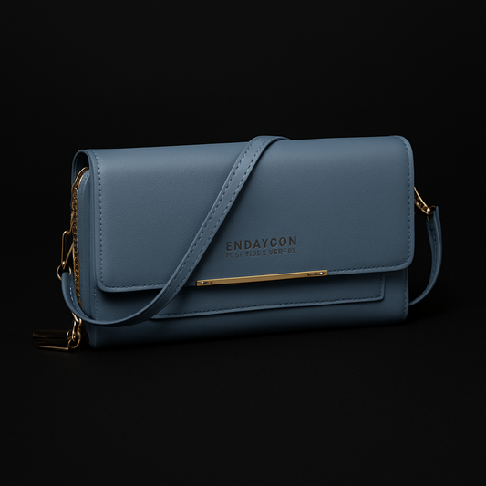 2024 New Women's Wallet Korean Multifunctional Shoulder Bag Mid-length Clutch Coin Purse