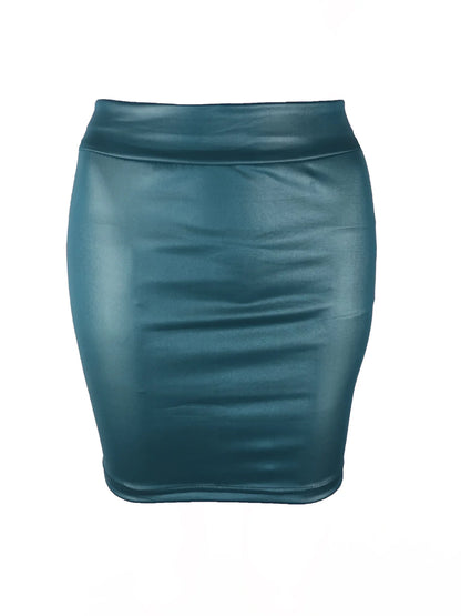 High Waist Mini Pencil Skirt