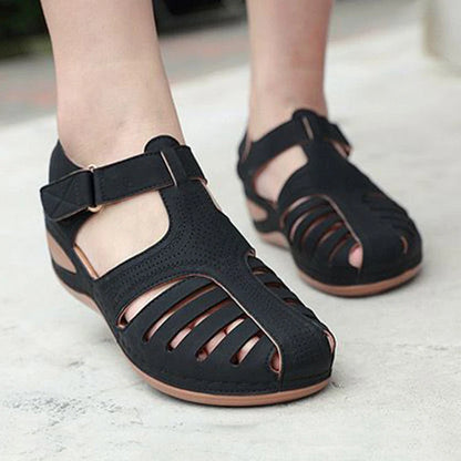 New Women's Sandals Premium Orthopedic Bunion Corrector Flats Casual Soft Sole Beach Wedge Vulcanized Shoes Zapatillas De Mujer