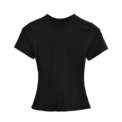 Slim-Fit Casual Y2K T-Shirt