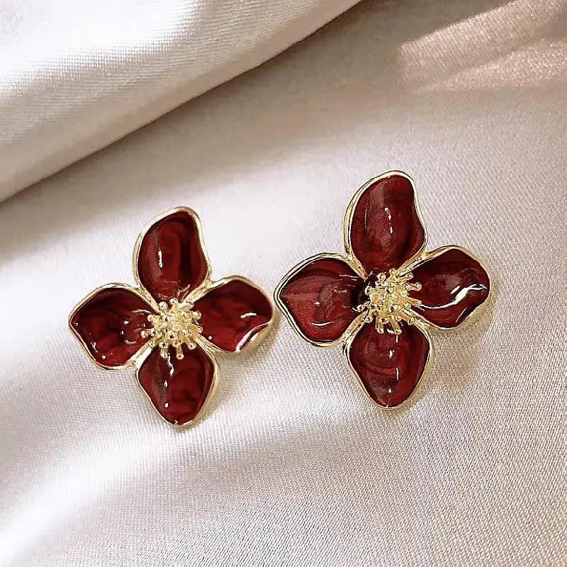 Flower Korean Style Earrings for Women