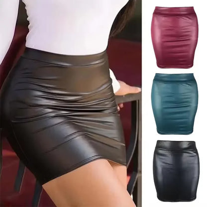 High Waist Mini Pencil Skirt
