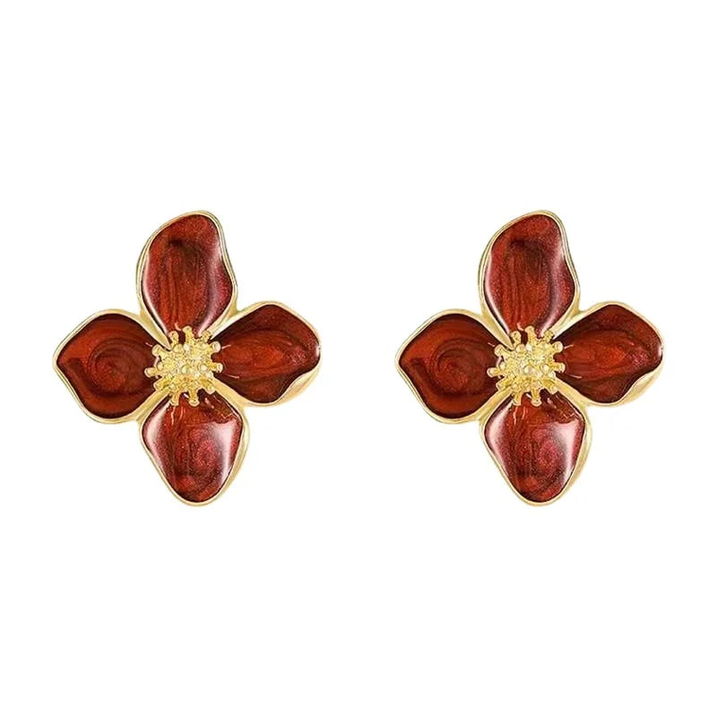 Flower Korean Style Earrings for Women
