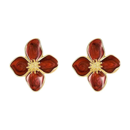 Flower Korean Style Earrings for Women