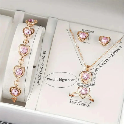 6PCS Women’s Quartz Analog Watches Set