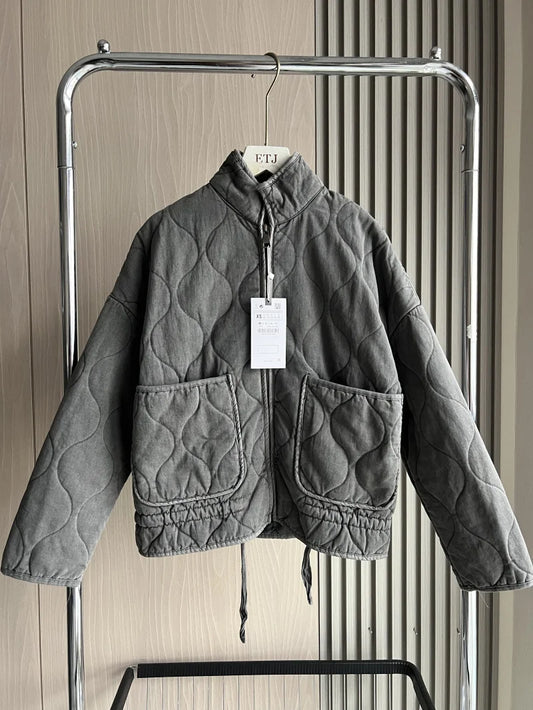 Vintage Quilted Cotton Jacket