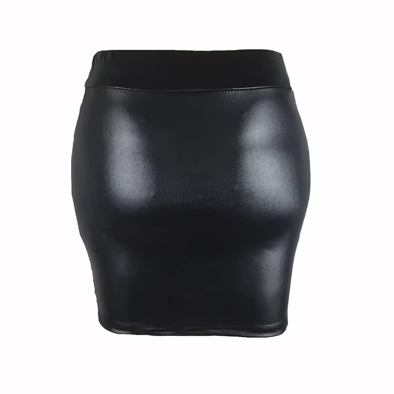 High Waist Mini Pencil Skirt