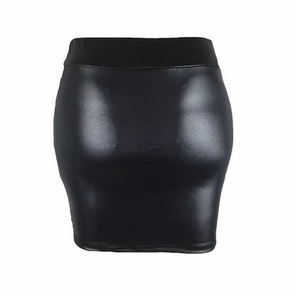 High Waist Mini Pencil Skirt