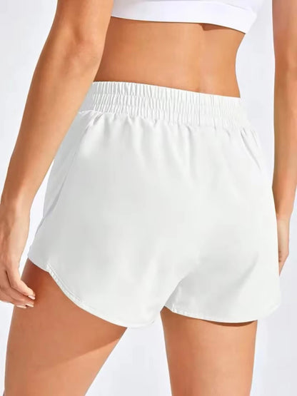 High Waist Elastic Yoga Shorts