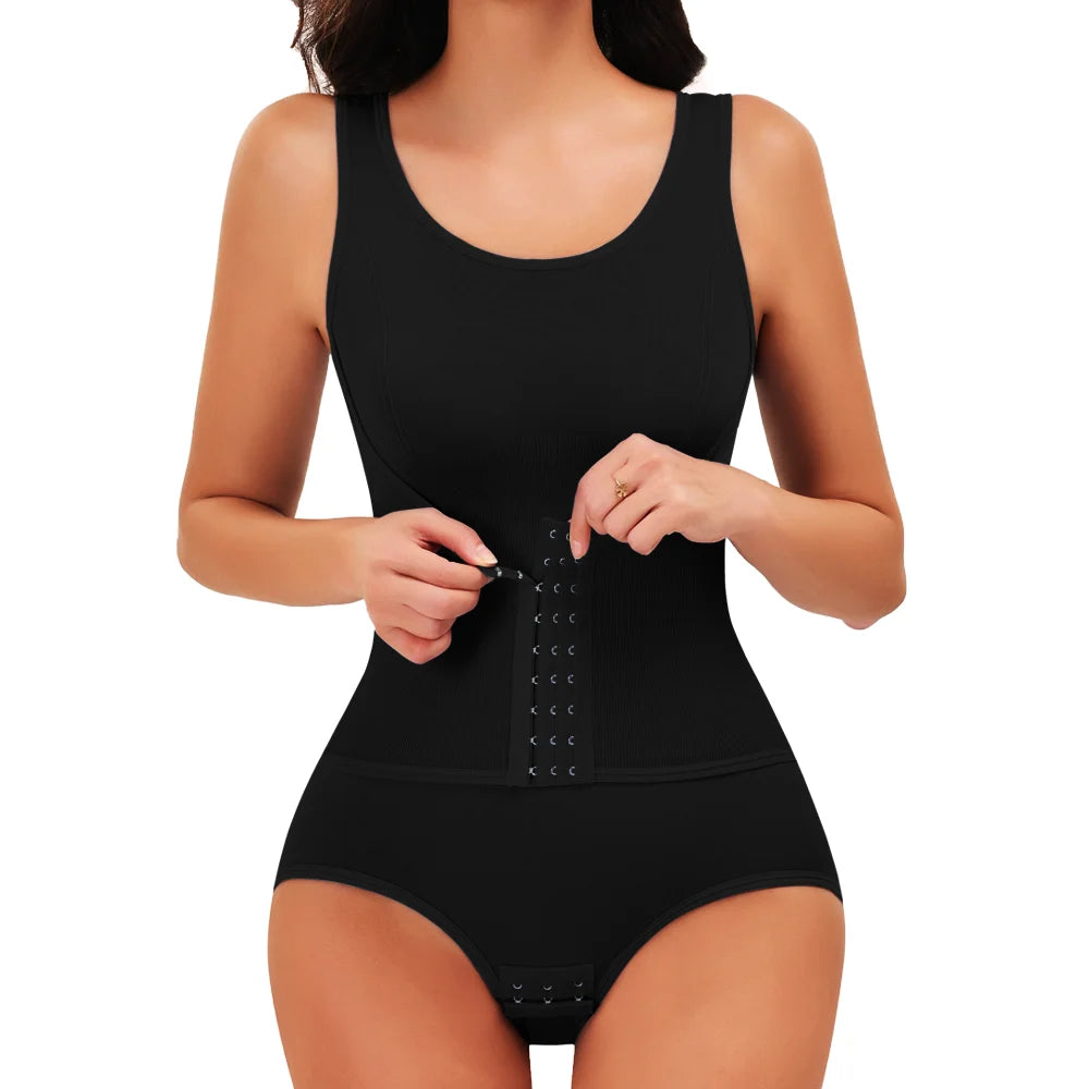Shapewear Bodysuit with Waist Belt