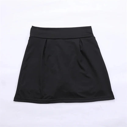 High Waist Quick-Dry Tennis Skirt Shorts